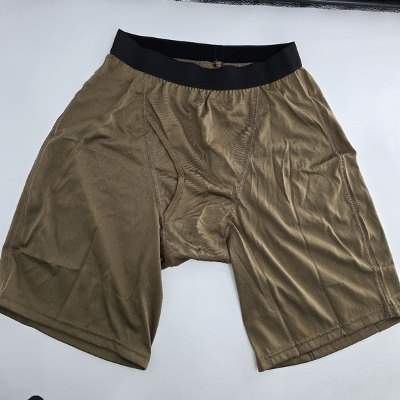 Beyond clothing olive green boxer shorts size medium R Silk Weight - Picture 2 of 6